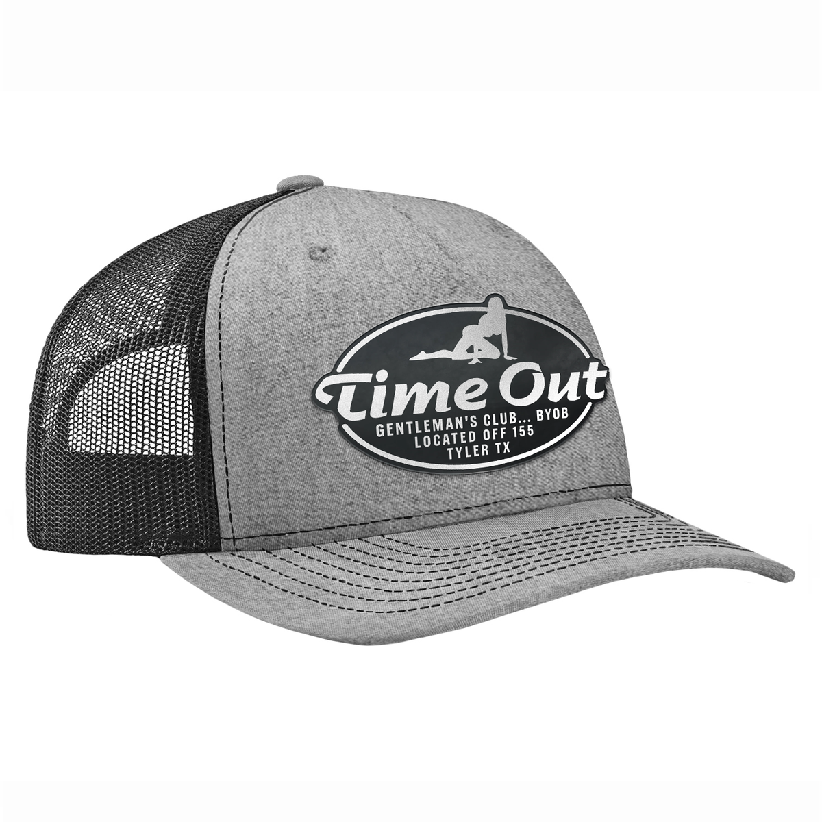 Time Out Gentleman's Club Leather Patch Hat