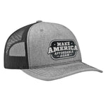 Make America Affordable Again Classic Trucker Hat - Heather Black