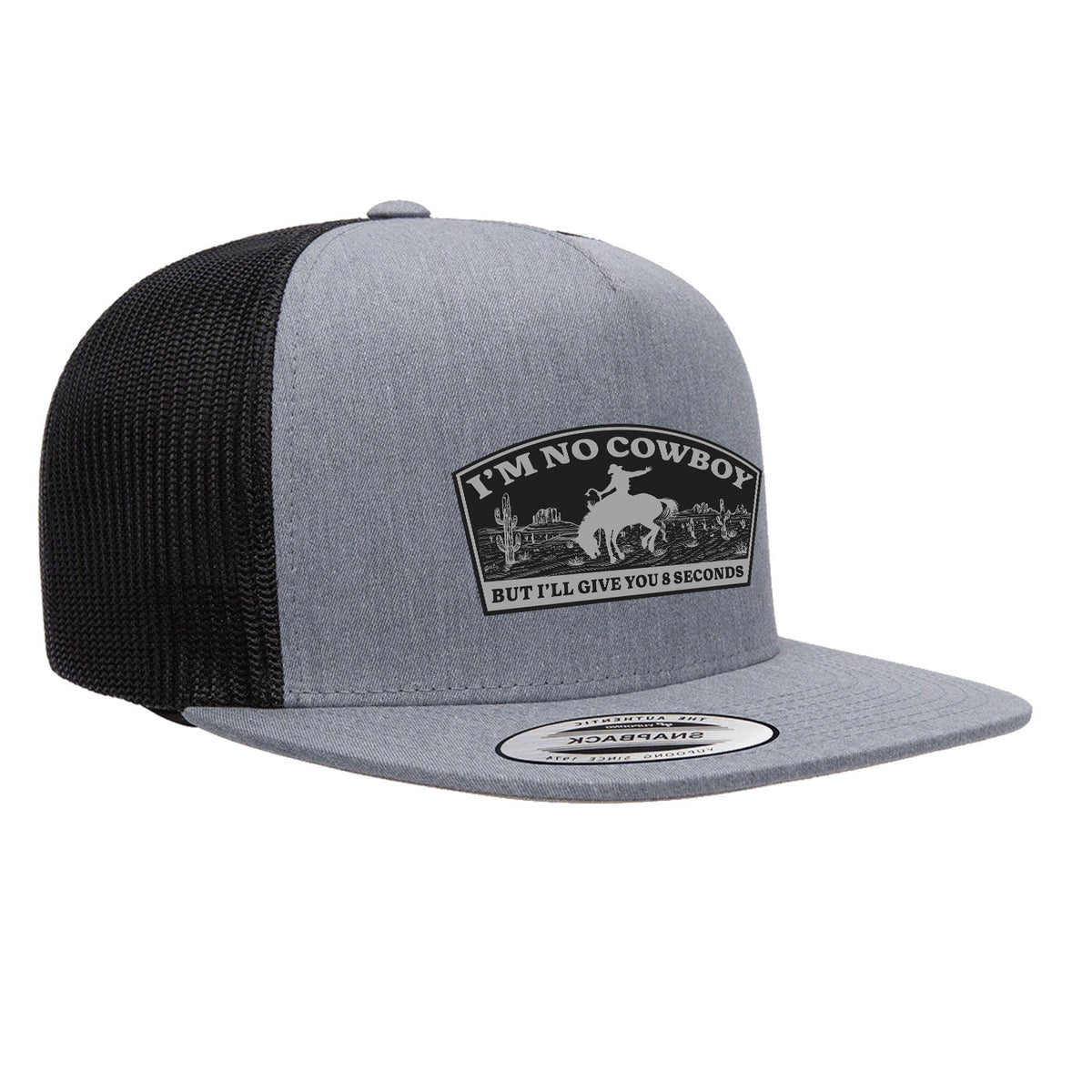 I'm No Cowboy Flat Bill Hat