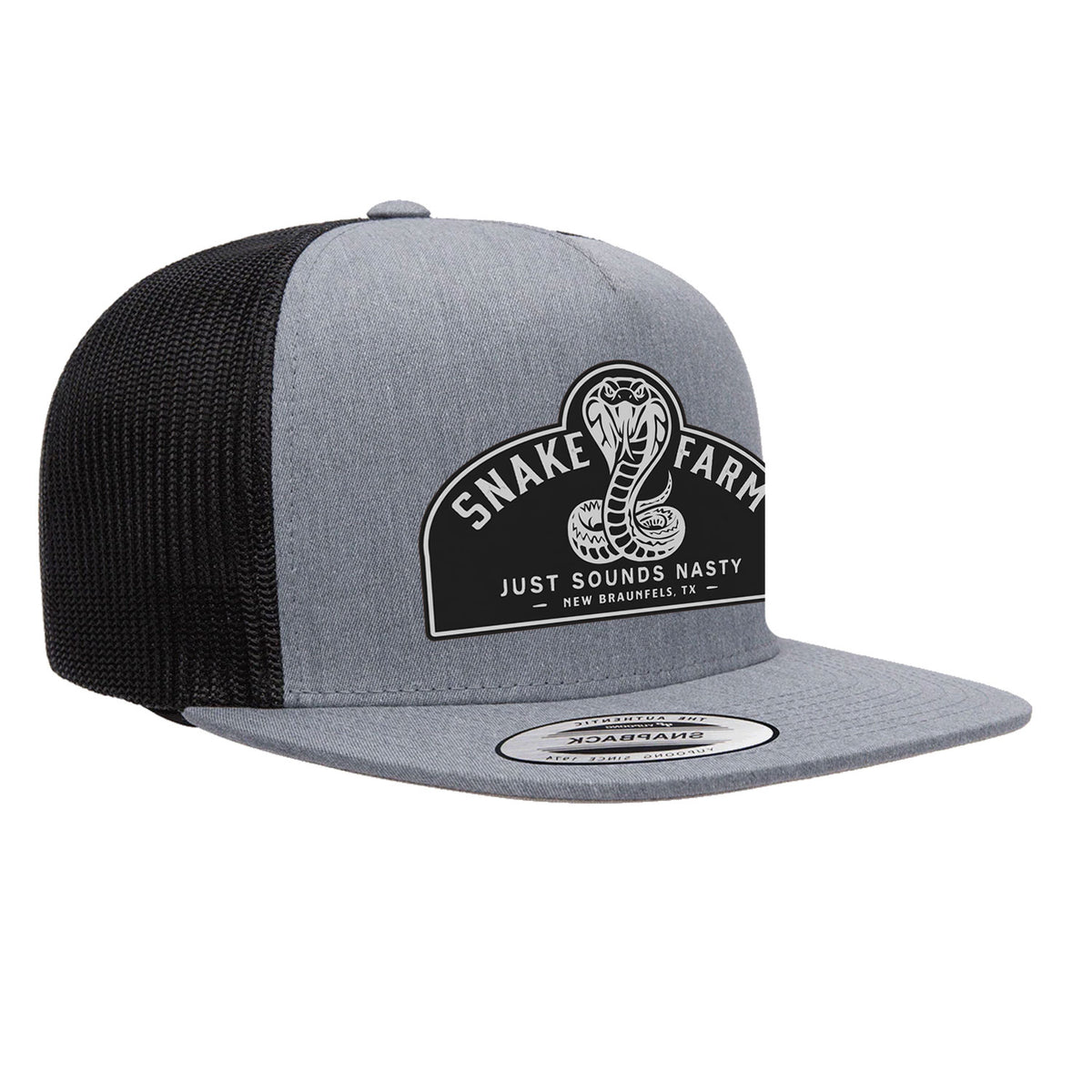 Snake Farm Flat Bill Hat