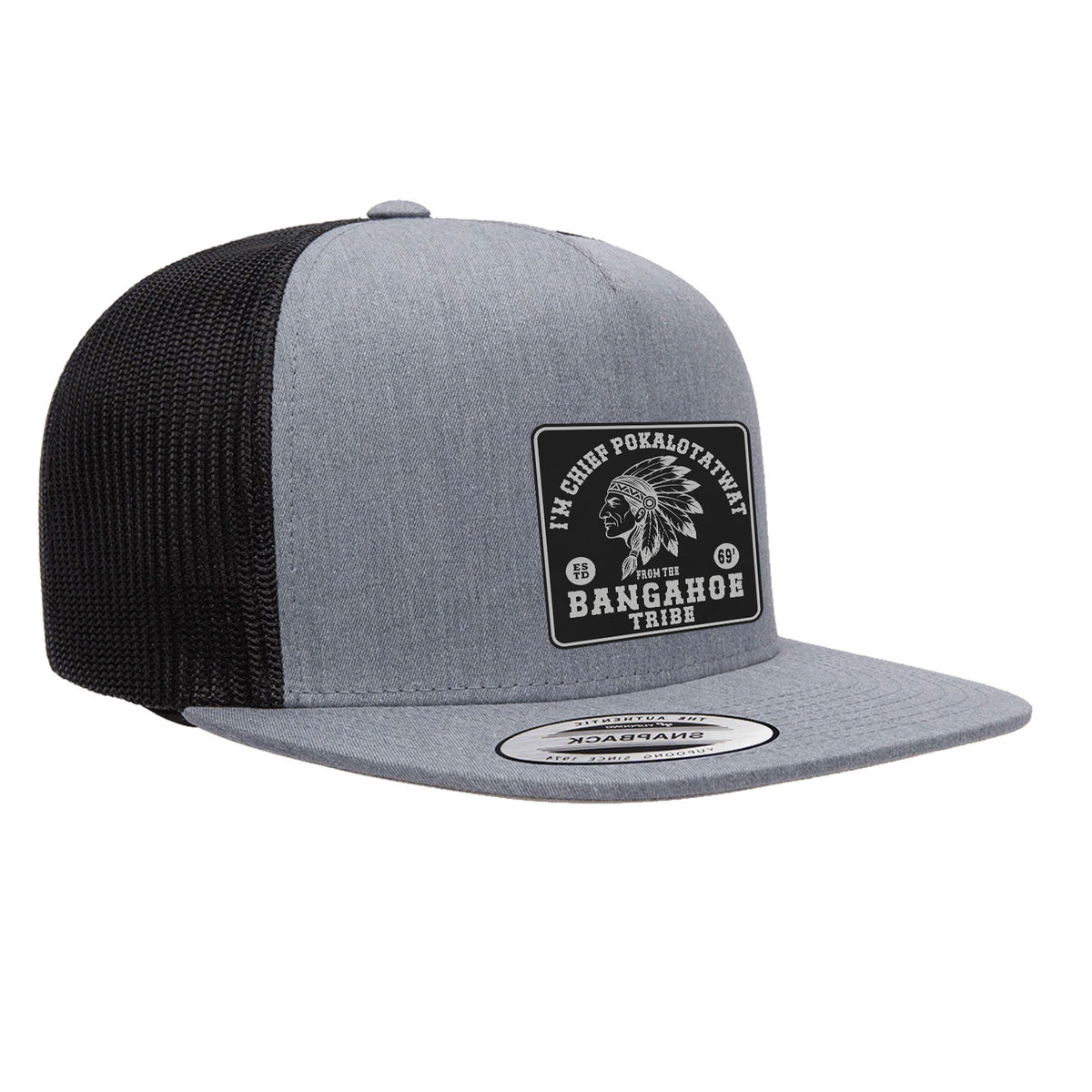 Chief Pokalotatwat Flat Bill Hat