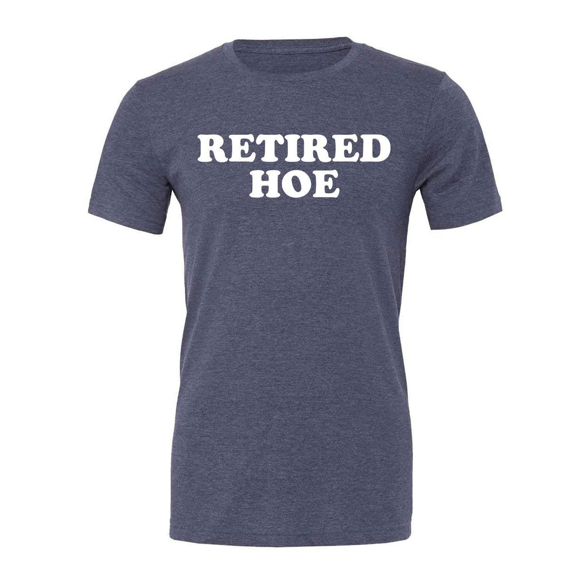 Retired Hoe Tee - Heather Navy