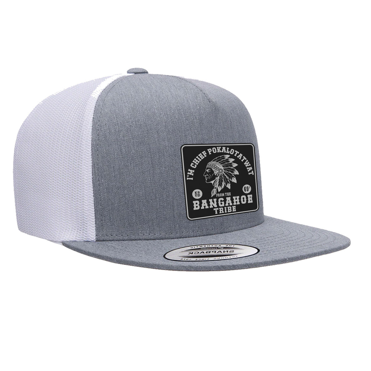 Chief Pokalotatwat Flat Bill Hat