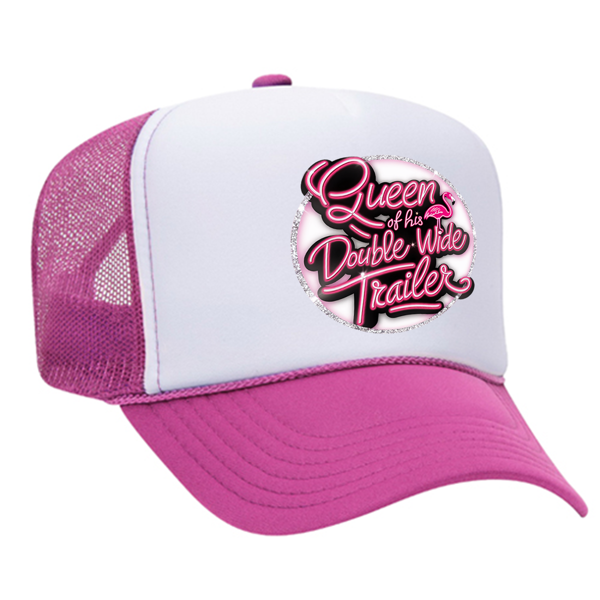 Queen Of His Double Wide Trucker Hat
