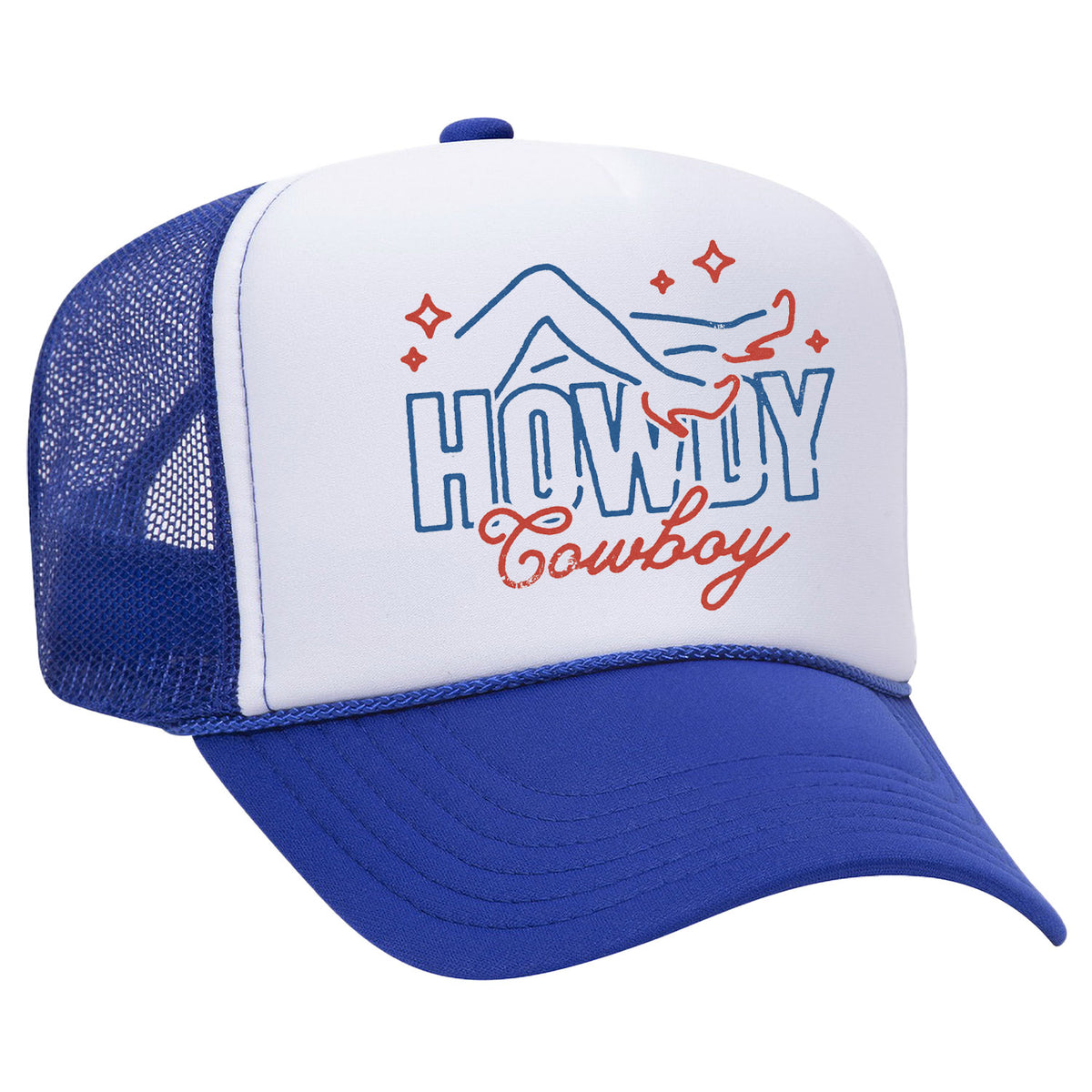 Howdy Cowboy Trucker Hat