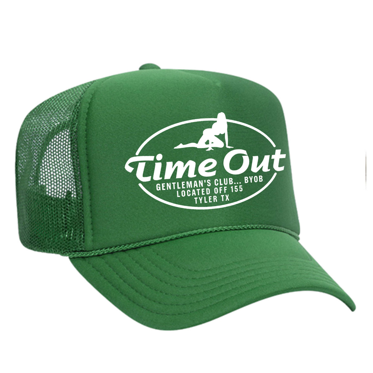 Time Out Gentleman's Club Foam Trucker Hat