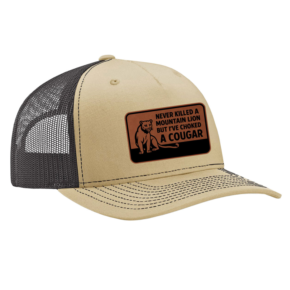 Choked A Cougar Classic Trucker Hat