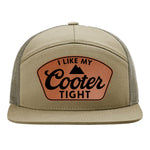 I Like My Cooter Tight 7 Panel Hat