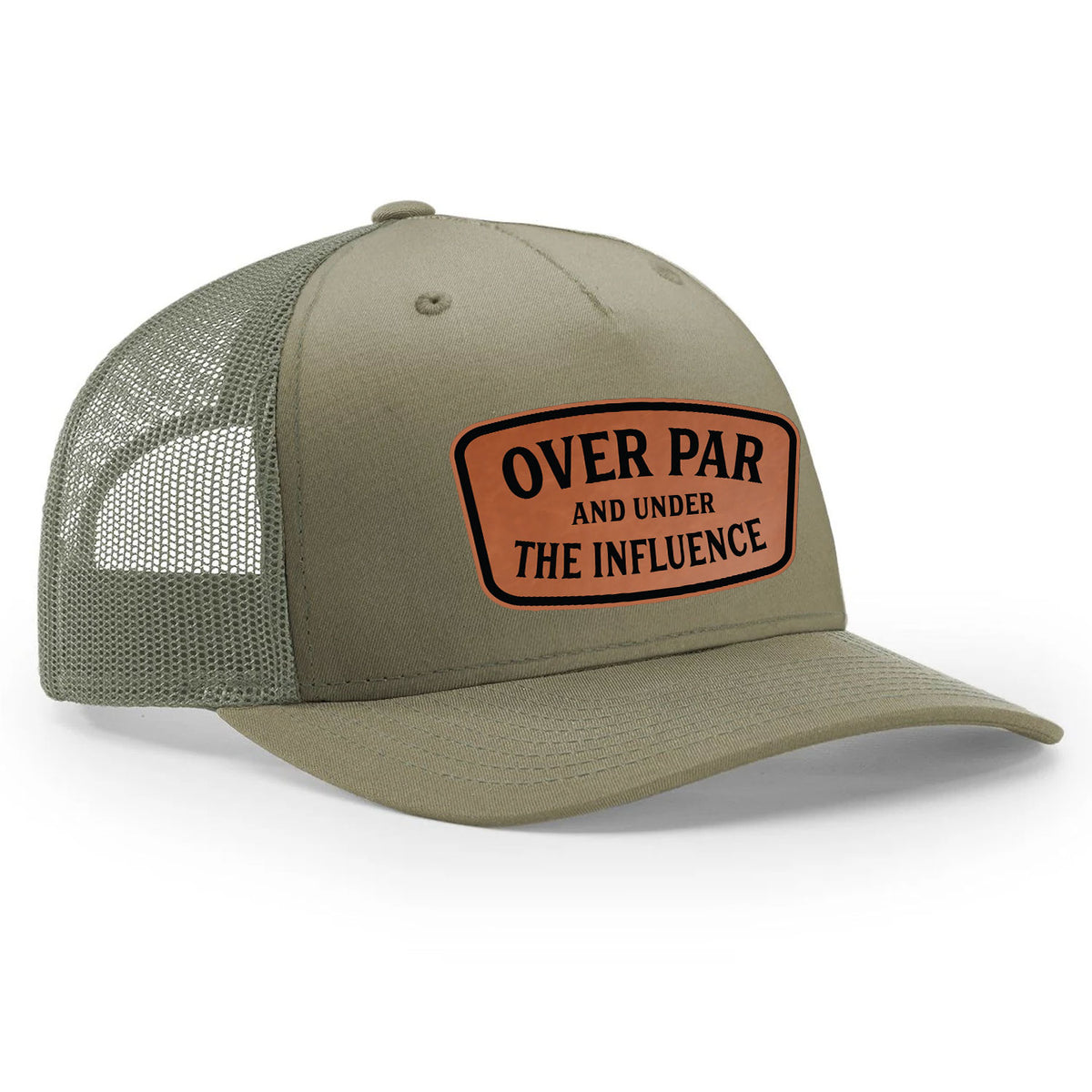 Over Par And Under The Influence Classic Trucker Hat