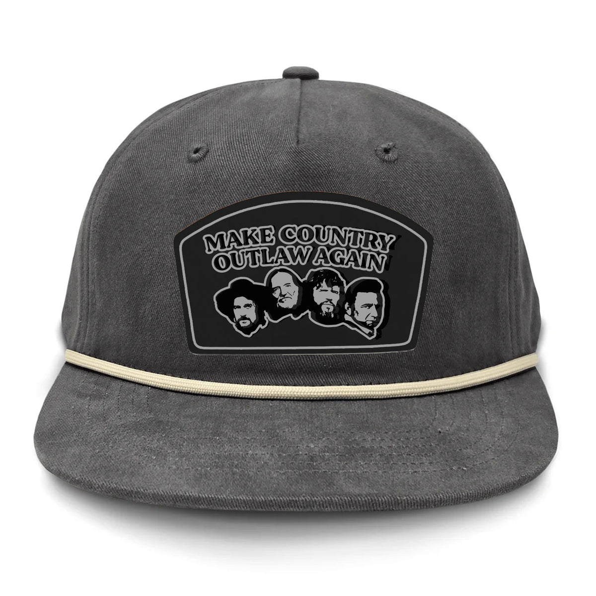 Make Country Outlaw Again Flat Bill Rope