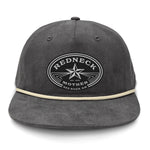 Redneck Mother Flat Bill Rope Leather Patch Hat