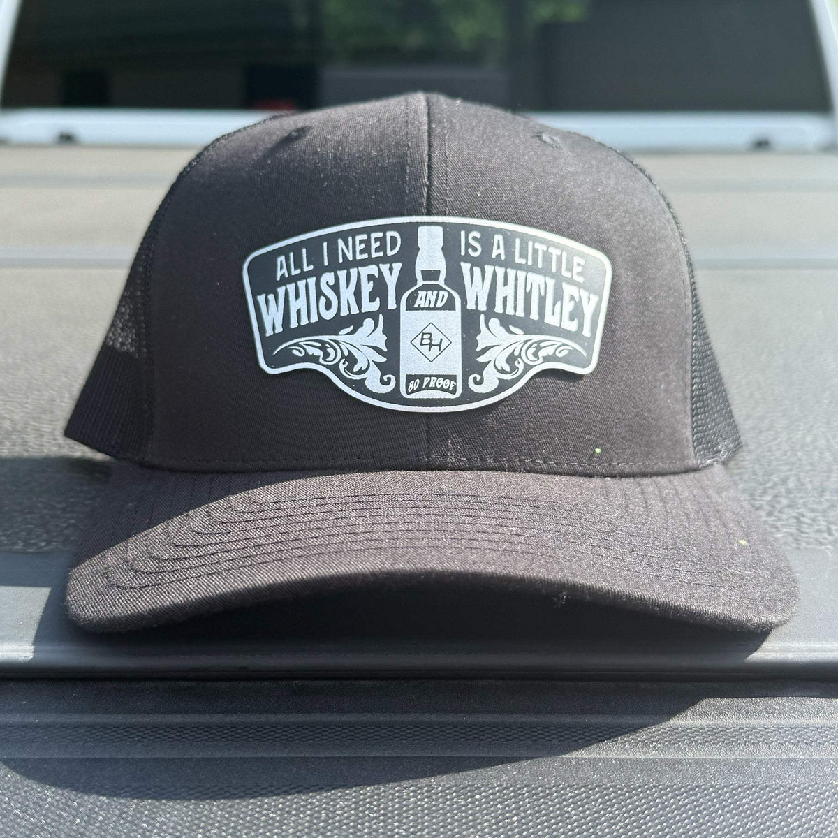 Whiskey & Whitley Patch Hat