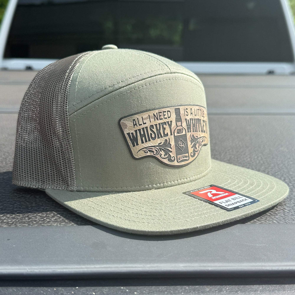Whiskey & Whitley Patch Hat
