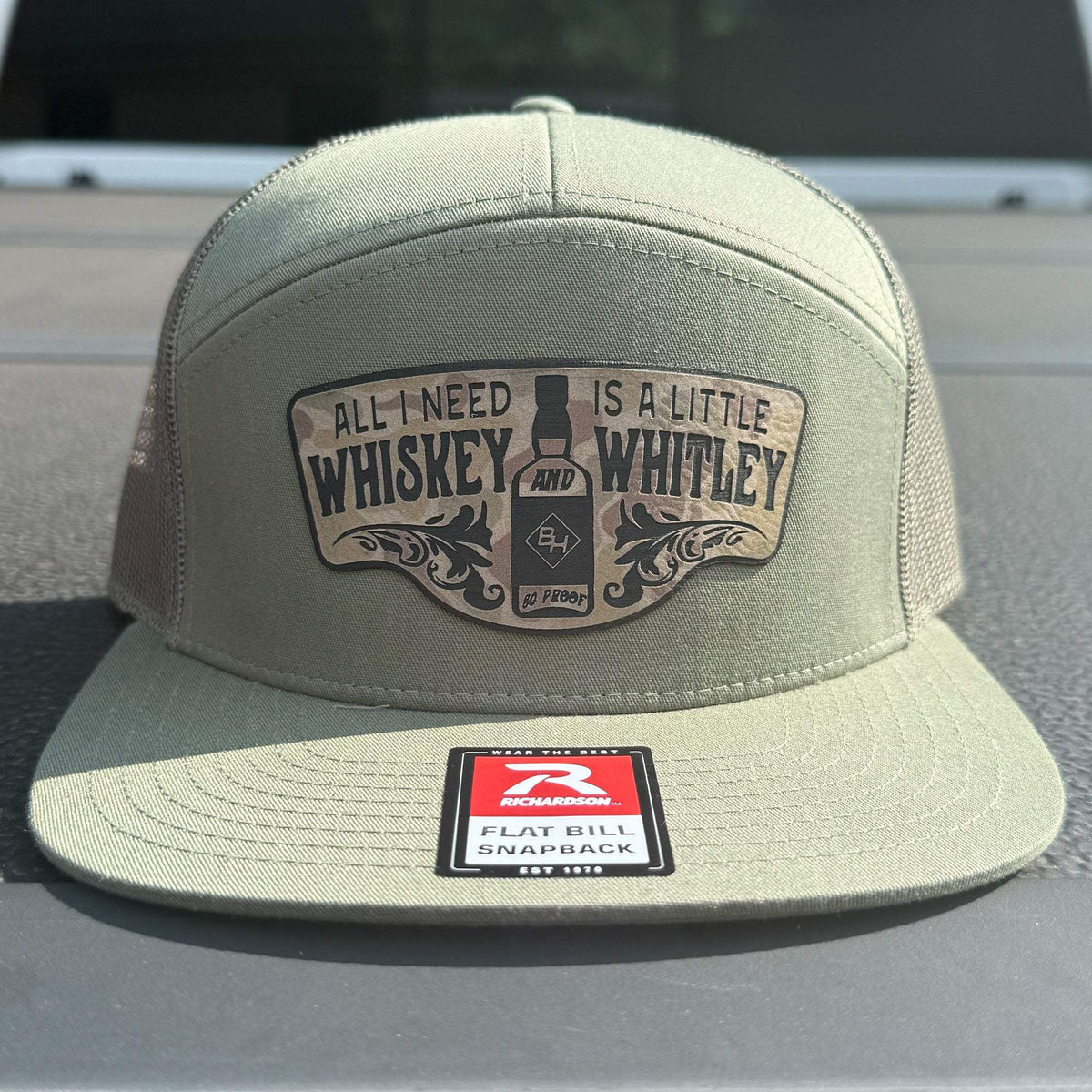 Whiskey & Whitley Patch Hat
