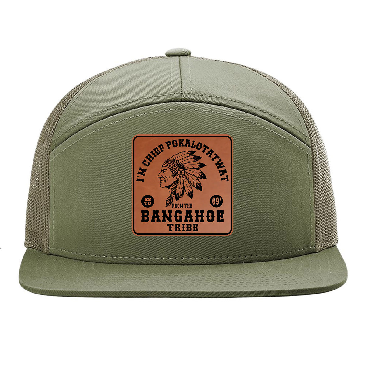 Chief Pokalotatwat 7 Panel Hat