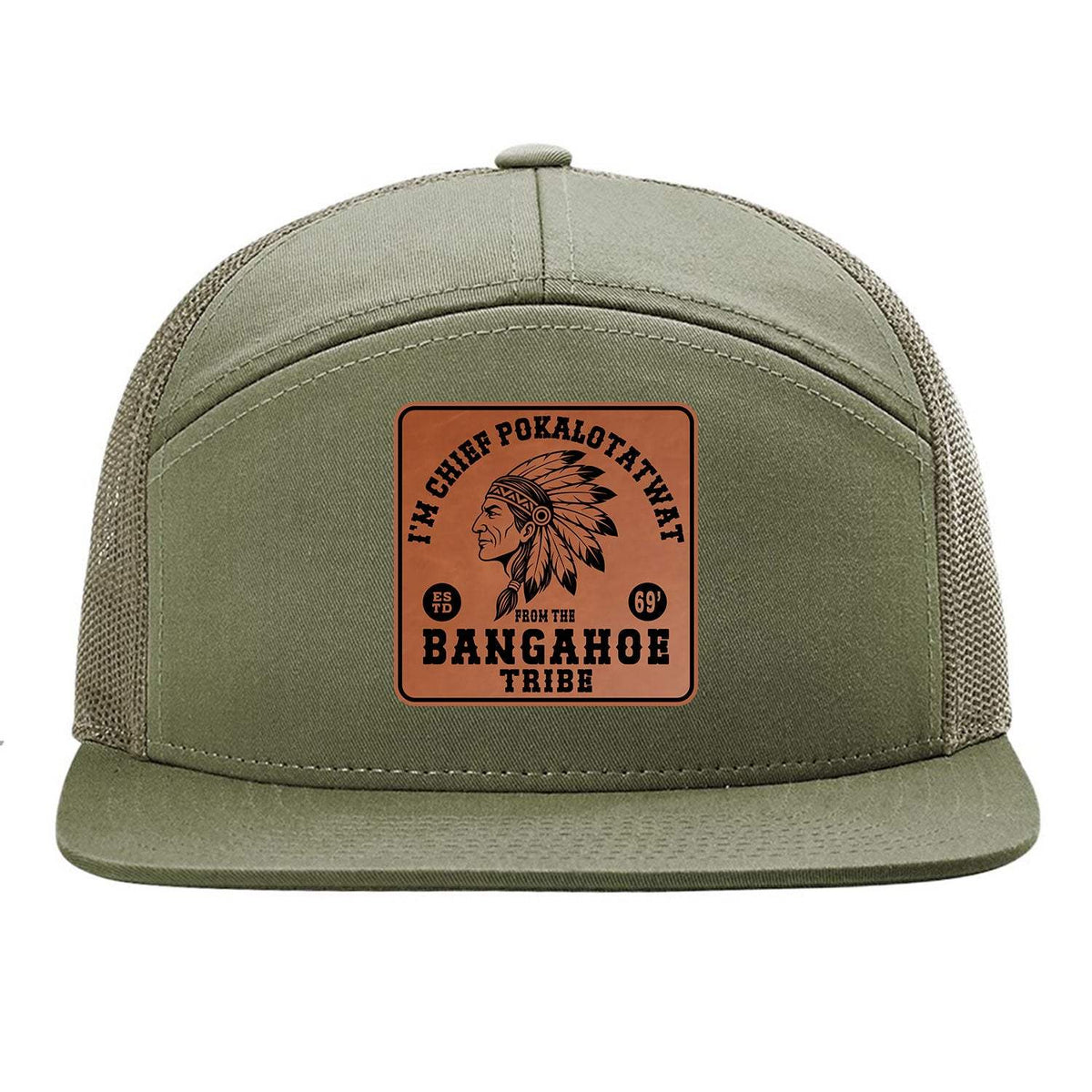 Chief Pokalotatwat 7 Panel Hat - Loden