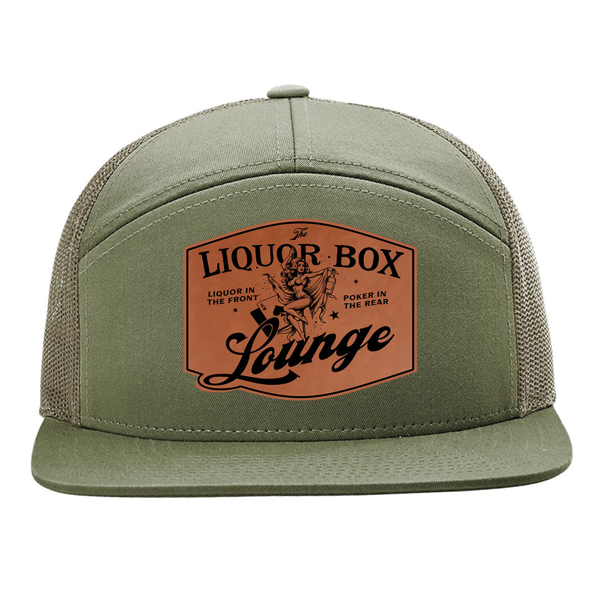 The Liquor Box Lounge 7 Panel Hat