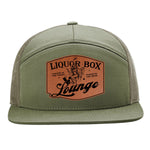 The Liquor Box Lounge 7 Panel Hat