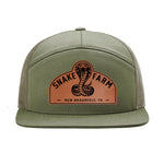 Snake Farm 7 Panel Hat