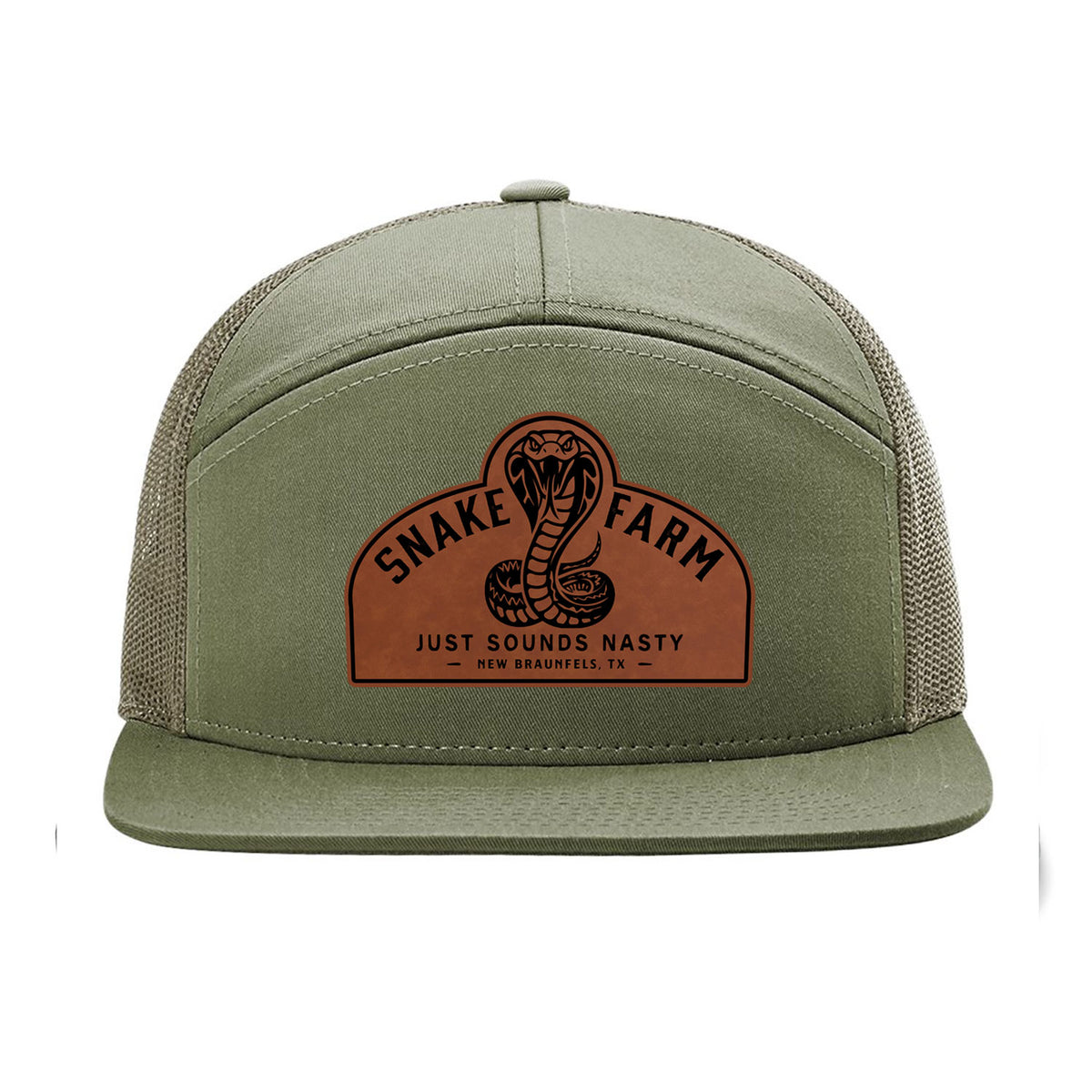 Snake Farm 7 Panel Hat