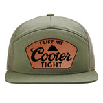 I Like My Cooter Tight 7 Panel Hat