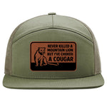 Choked A Cougar 7 Panel Hat