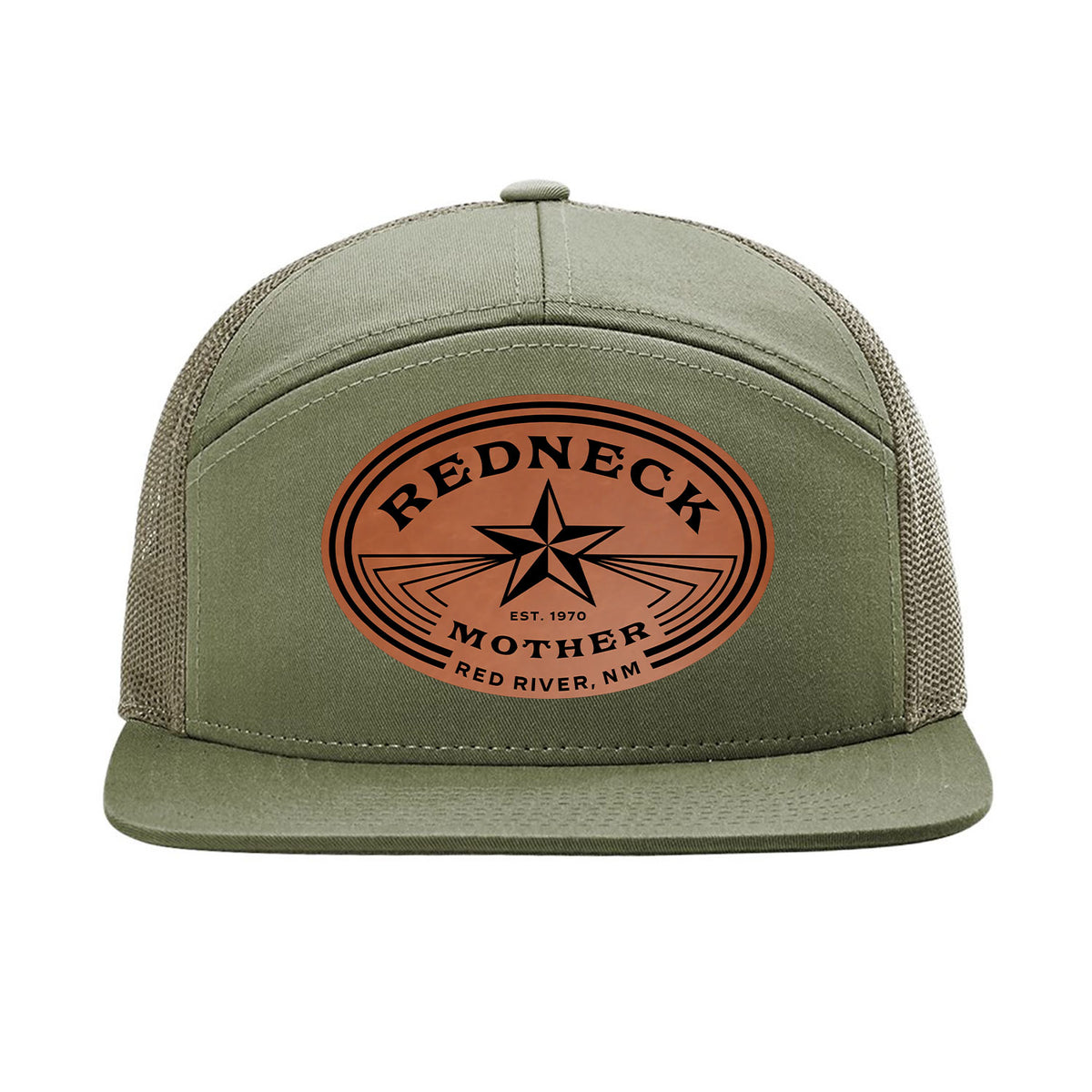 Redneck Mother 7 Panel Hat