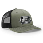 Make America Affordable Again Classic Trucker Hat - Loden / Black