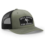 Will Dance For Diesel Classic Trucker Hat