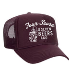 Four Score & Seven Beers Ago Foam Trucker Hat
