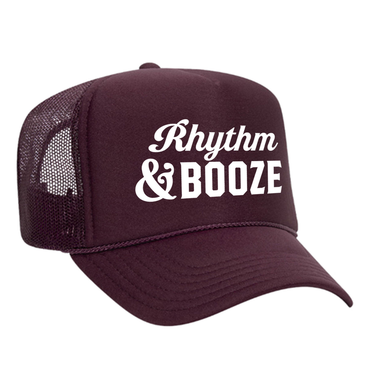Rhythm & Booze Foam Trucker Hat