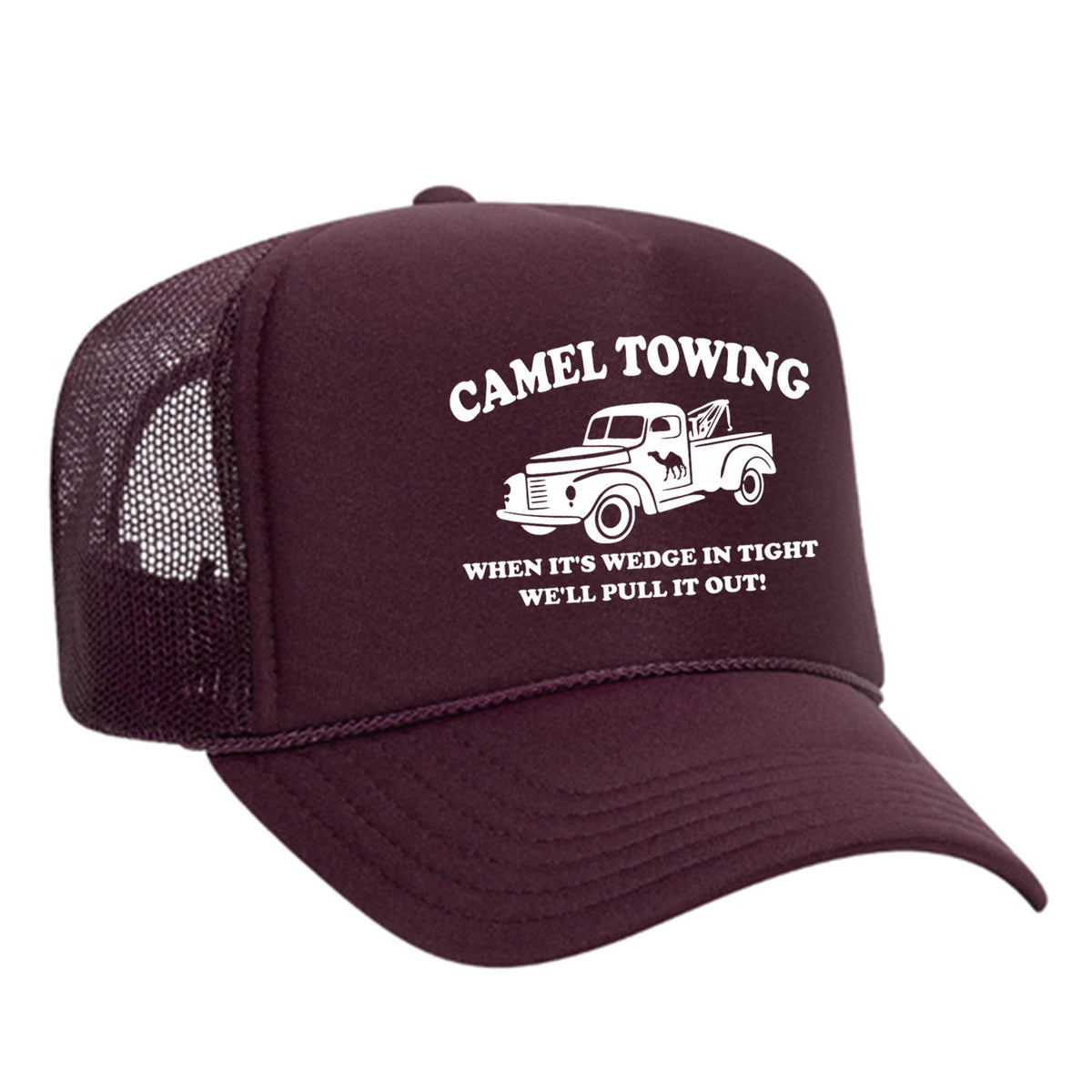 Camel Towing Foam Trucker Hat