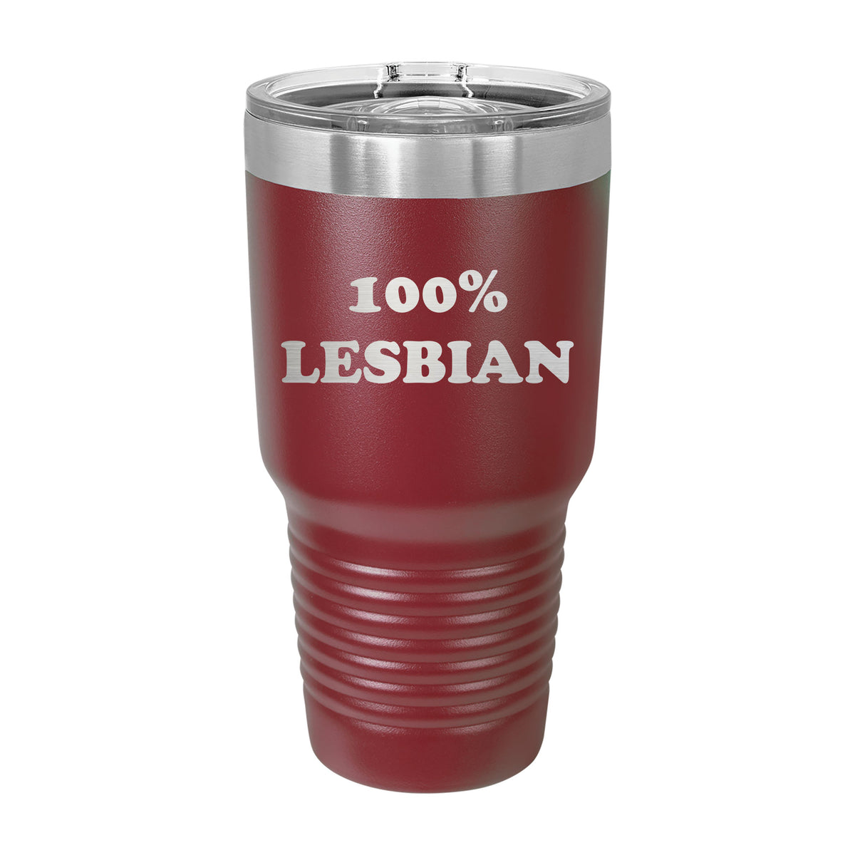 100% Lesbian 30oz Tumbler