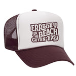 Errbody On The Beach Gettin' Tipsy Foam Trucker Hat