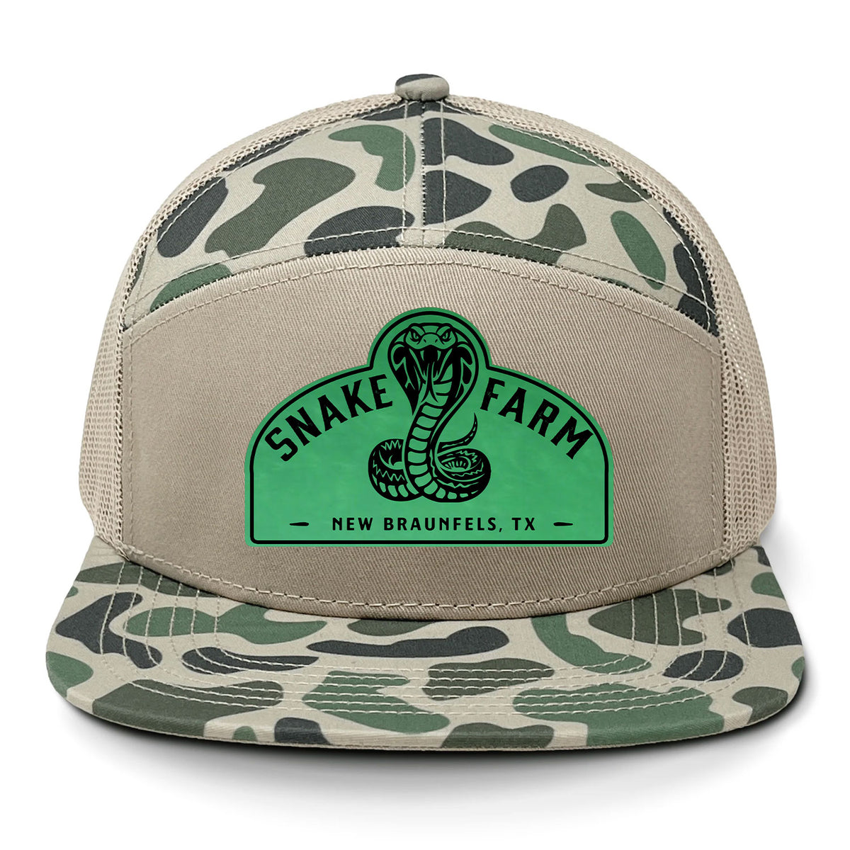 Snake Farm 7 Panel Hat