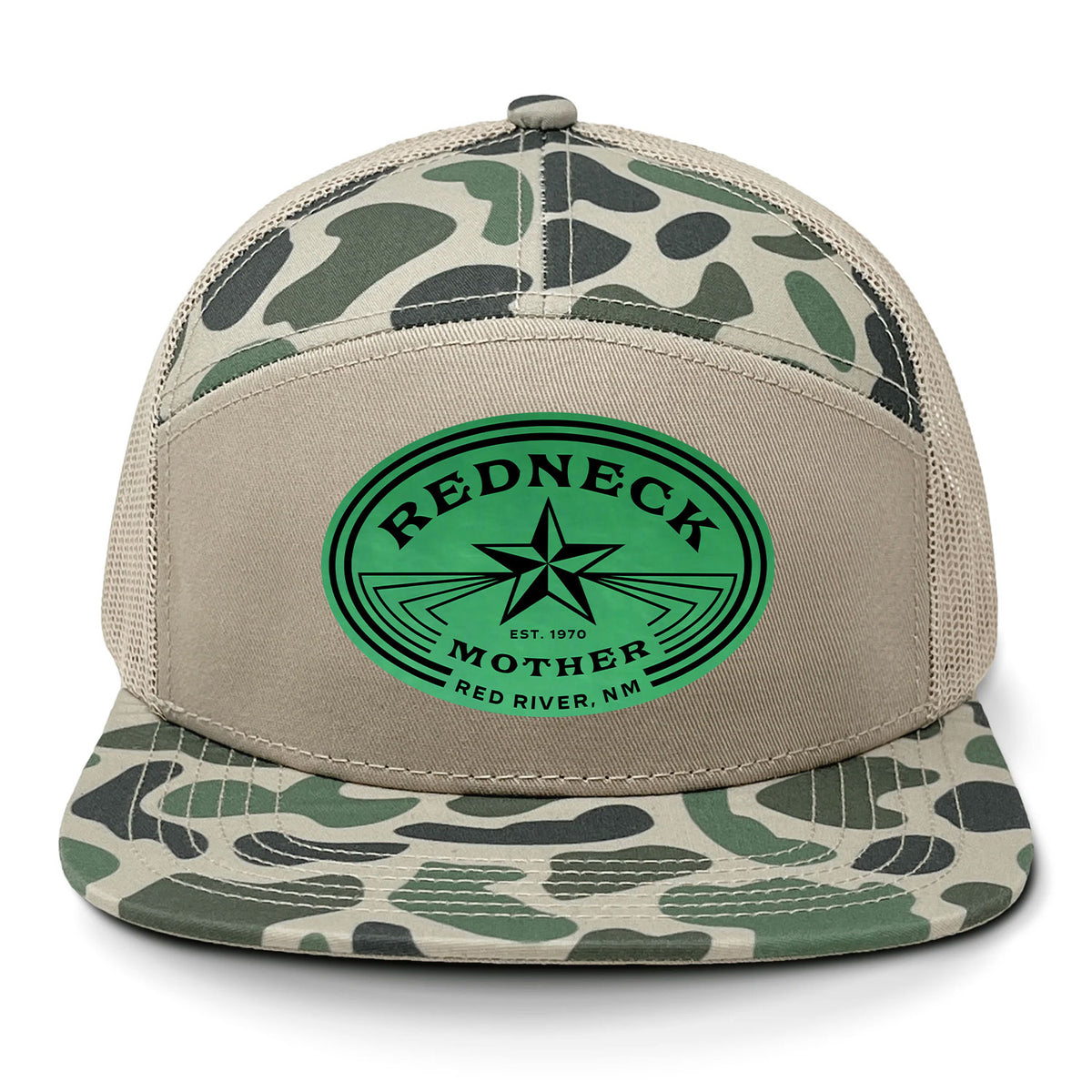 Redneck Mother 7 Panel Hat