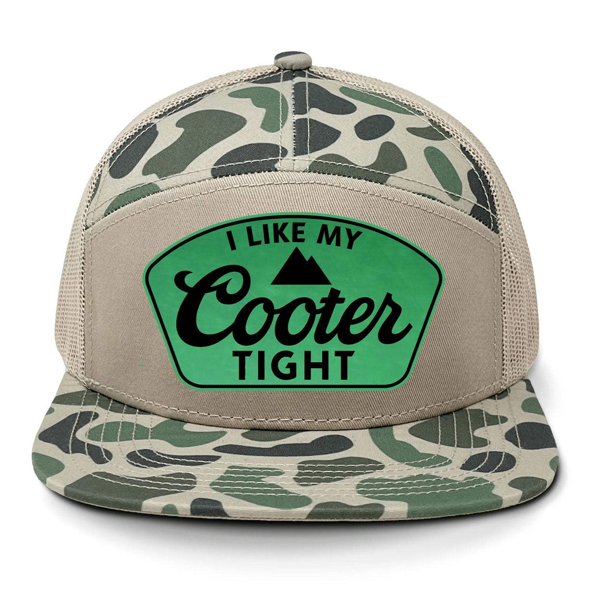 Cooter Tight 7 Panel Hat - Marsh