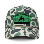I'm No Cowboy Performance Leather Patch Hat