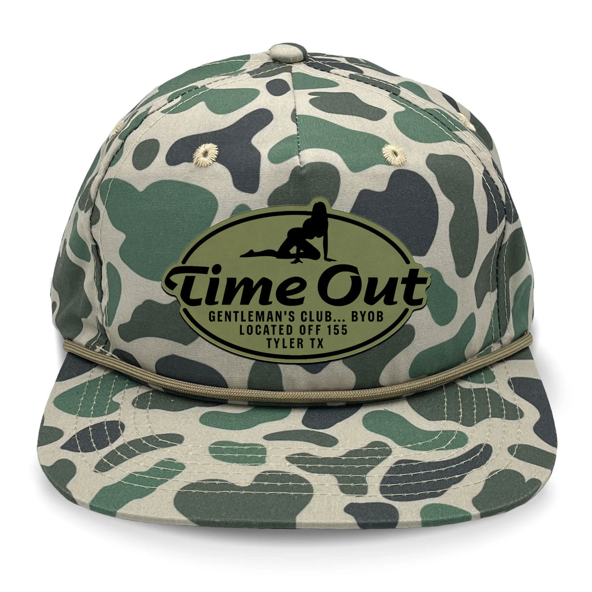 Time Out Gentleman's Club Flat Bill Rope