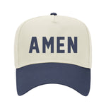 Amen Two-Tone Embroidered Hat