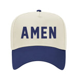 Amen Two-Tone Embroidered Hat