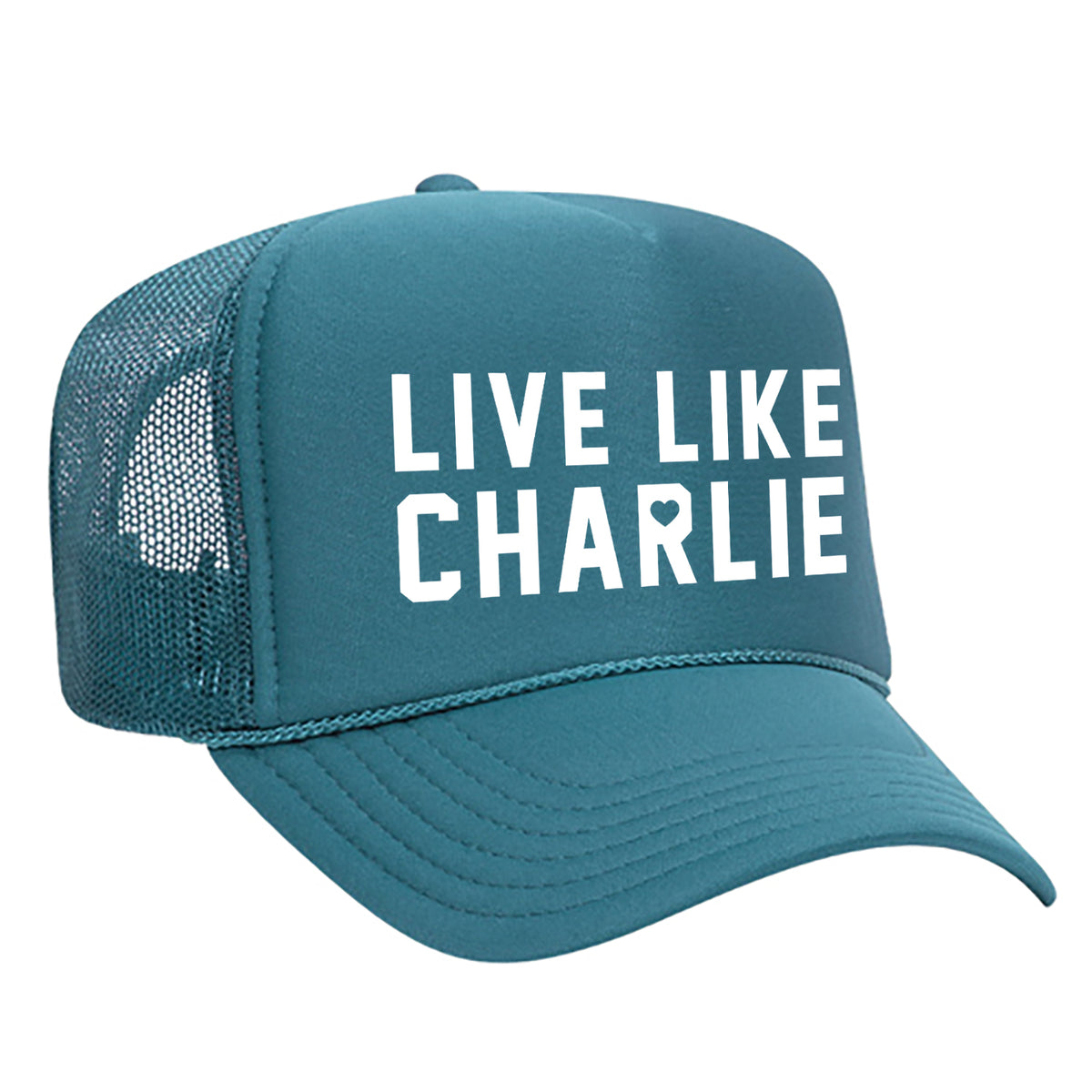 Live Like Charlie Foam Trucker Hat