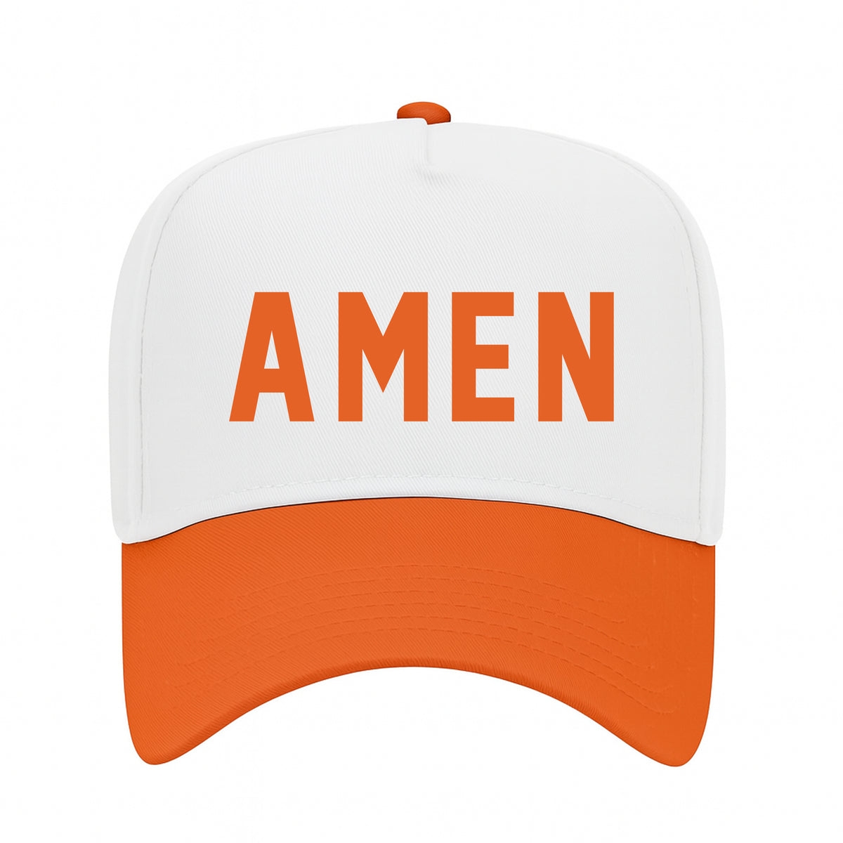 Amen Two-Tone Embroidered Hat