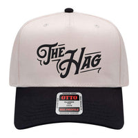 The Hag Two-Tone Patch Hat - Natural & Black