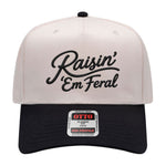 Raisin' 'Em Feral Embroidered Hat