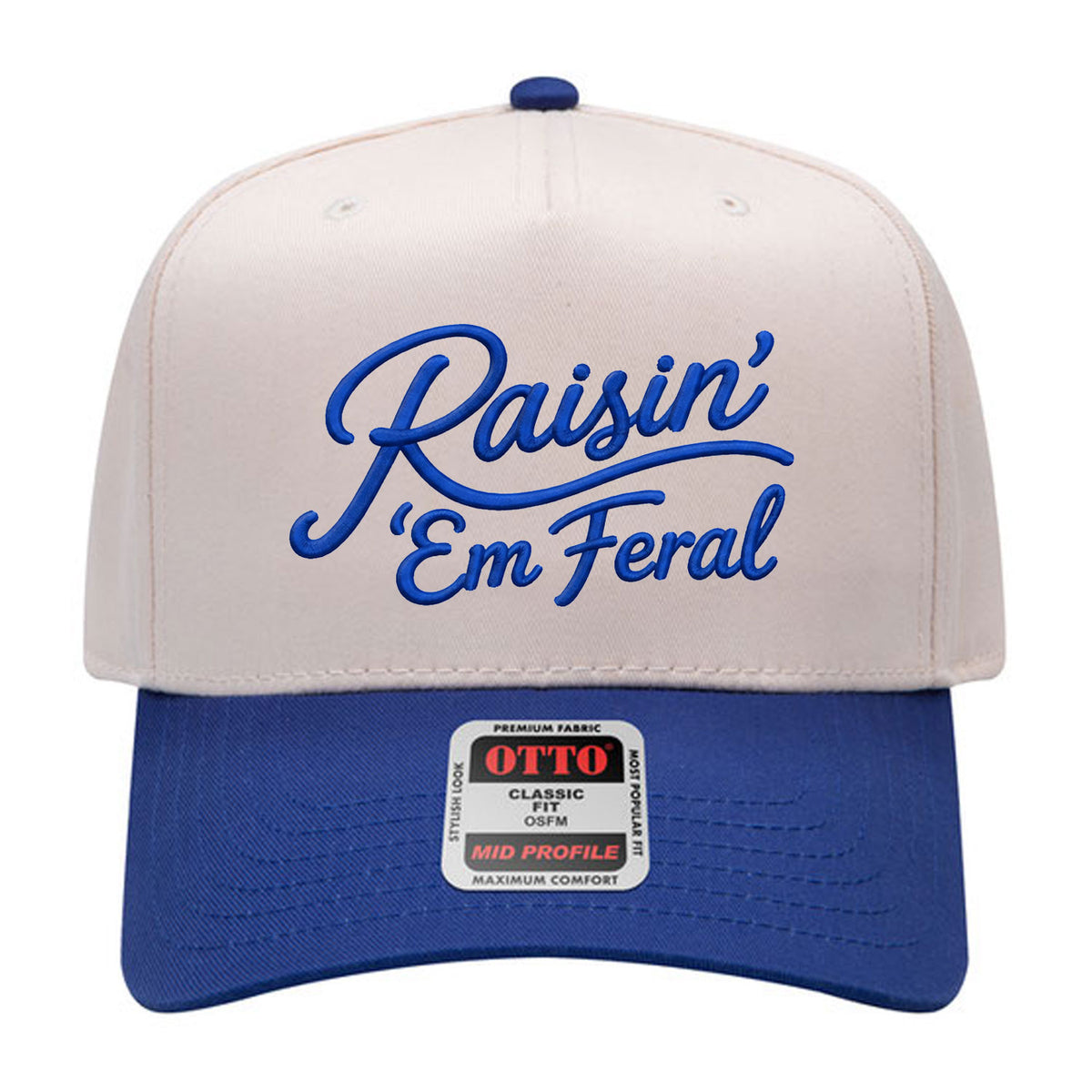 Raisin' 'Em Feral Embroidered Hat