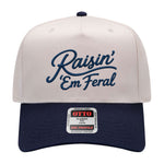 Raisin' 'Em Feral Embroidered Hat