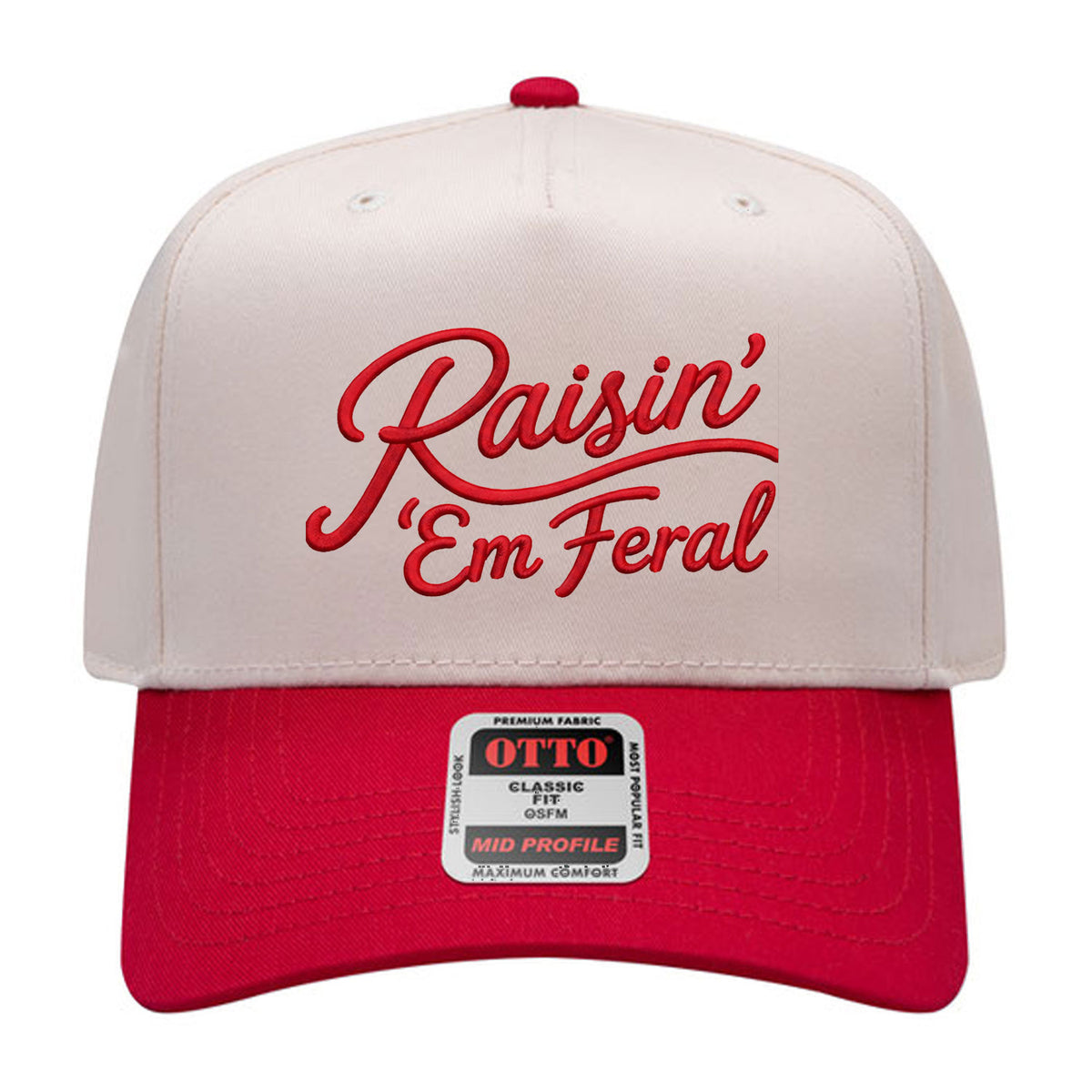 Raisin' 'Em Feral Embroidered Hat