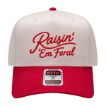 Raisin' 'Em Feral Embroidered Hat
