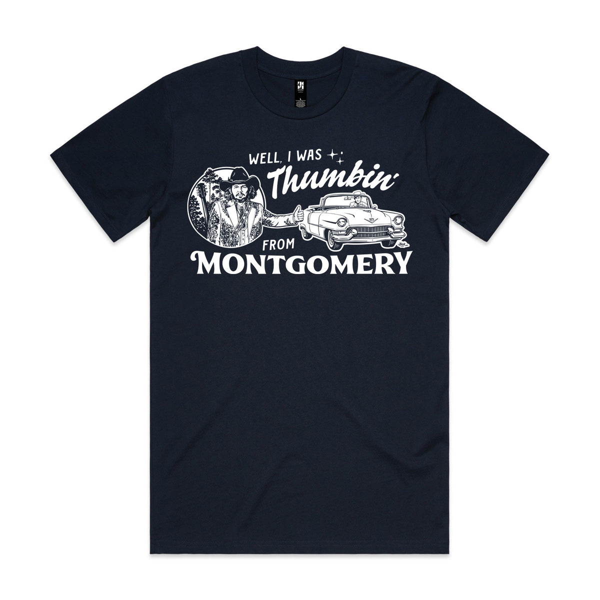 Thumbin' From Montgomery Premium Tee